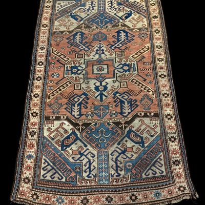 Sale Photo Thumbnail #297: Vintage Oriental Eastern Style Carpet