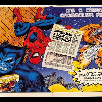 Sale Photo Thumbnail #172: Spider-Man & Beast 'Comics Crossover' Promotional