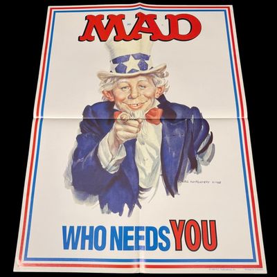 Sale Photo Thumbnail #179: MAD Magazine Alfred E. Neuman Promotional Poster