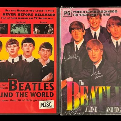 Sale Photo Thumbnail #287: Beatles Documentary DVD Pair