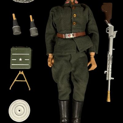 Sale Photo Thumbnail #222: Vintage 1964 G.I. Joe Russian Soldier Figure