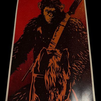Sale Photo Thumbnail #146: Planet of the Apes Promotional Poster