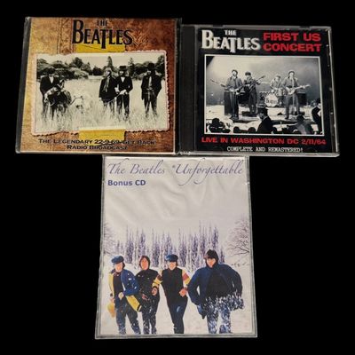 Sale Photo Thumbnail #317: Beatles Collectible CD Lot (3)