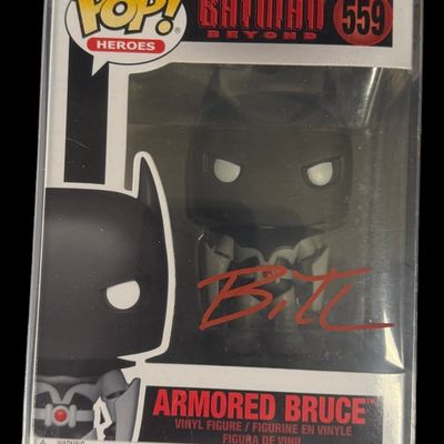 Sale Photo Thumbnail #92: Armored Bruce Signed Funko Pop