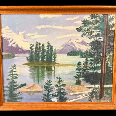 Sale Photo Thumbnail #9: Mountain Lake Landscape by Elisabeth Van Pelt