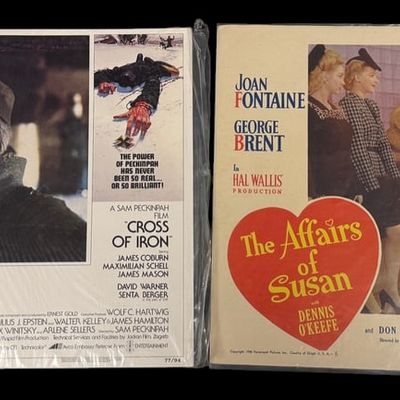 Sale Photo Thumbnail #201: Cross of Iron & The Affairs of Susan Vintage