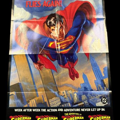 Sale Photo Thumbnail #159: Superman 'The Man of Steel Flies Again!' Retail