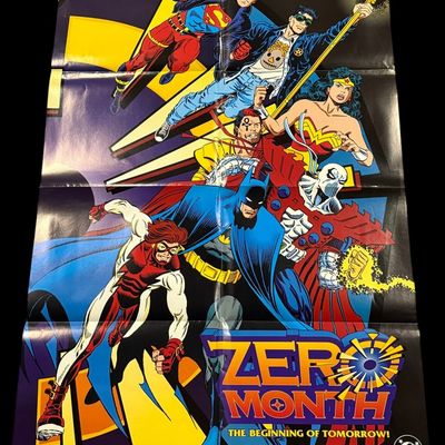 Sale Photo Thumbnail #160: DC Comics Zero Month Promotional Poster - Batman