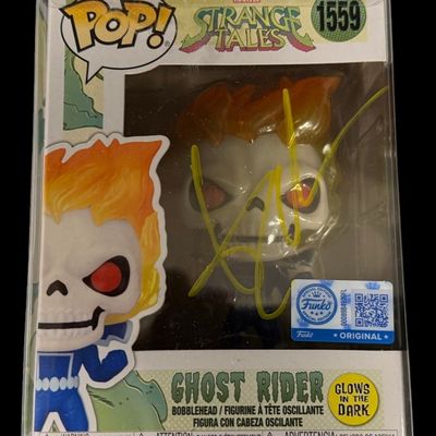 Sale Photo Thumbnail #91: Ghost Rider Signed Funko Pop