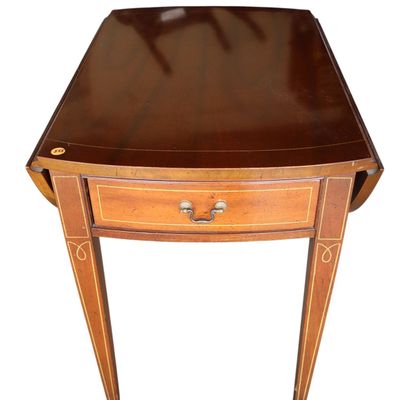 Sale Photo Thumbnail #375: VTG Hickory Chair Co.  pembroke drop leaf table
