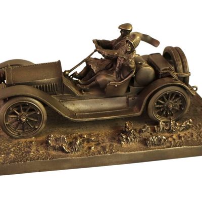 Sale Photo Thumbnail #267: 1976 Franklin Mint Pewter Stutz Bearcat Figurine