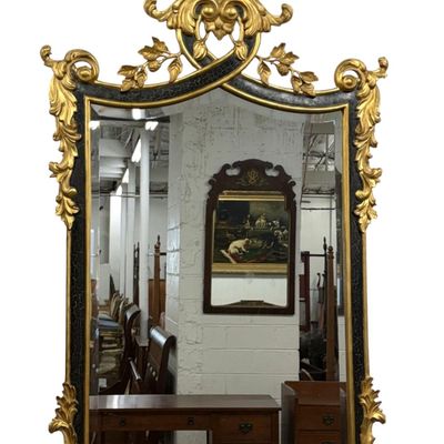 Sale Photo Thumbnail #304: Vintage Harrison Gil Dauphine Gilt Carved Mirror