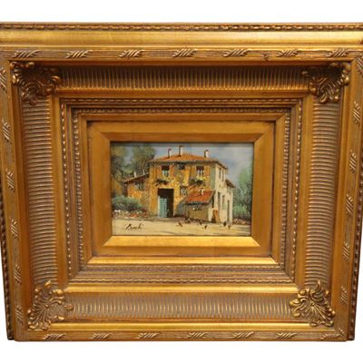Sale Photo Thumbnail #208: Guido Borelli Il Campagna Original Oil Painting