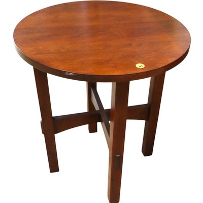 Sale Photo Thumbnail #18: Stickley solid cherry arts & crafts 18" plant stand
