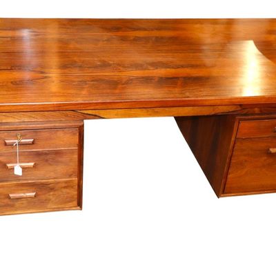 Sale Photo Thumbnail #88: Rosewood Executive Partners Desk Attributed Vodder