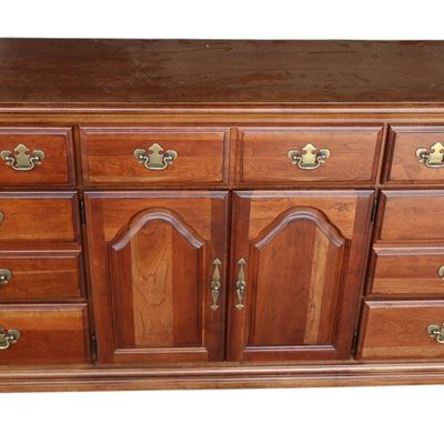 Sale Photo Thumbnail #365: American Drew low chest with fitted interior