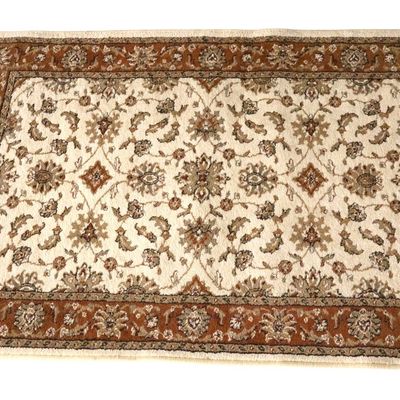 Sale Photo Thumbnail #221: Italian Vienna Polypropylene Accent Rug Cream 3x5