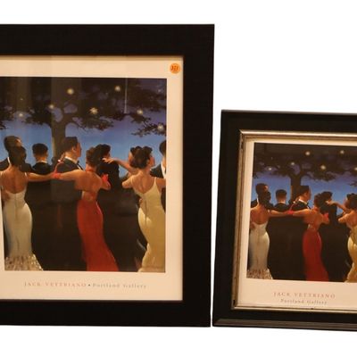 Sale Photo Thumbnail #159: 2 Jack Vettriano Portland Gallery Framed Prints