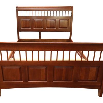 Sale Photo Thumbnail #53: Country Cherry Queen Panel Bed Footprint 50.5"h
