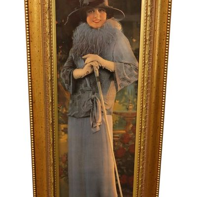 Sale Photo Thumbnail #183: Vintage Gallery Graphics 1920s Flapper Art Print