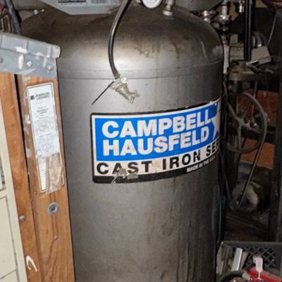 Sale Photo Thumbnail #10: Cast Iron Air Compressor
