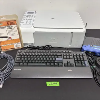 CJ253 HP Photosmart C4180 All-in-One Inkjet Printer & More