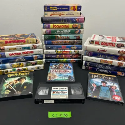 CJ230 Children’s VHS Tapes!