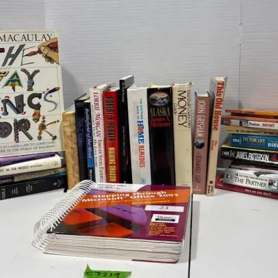 CJ219 Variety Of Books #3