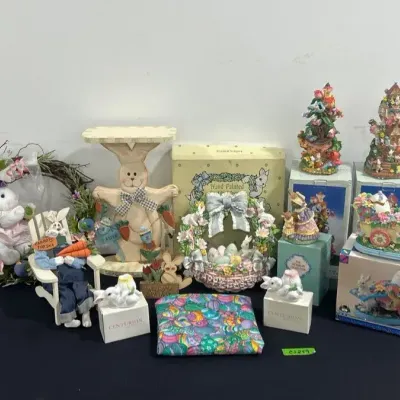 CJ249 Happy Easter! Assorted Decor Items