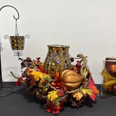 CJ231 Fall Table Centerpiece And More 