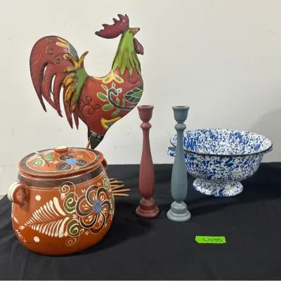 CJ135 Eclectic Kitchen Decor Items