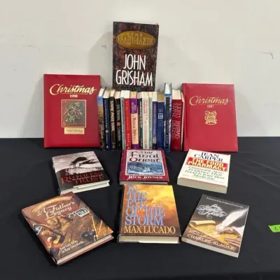 CJ214 Assorted Vintage Books By Various Authors