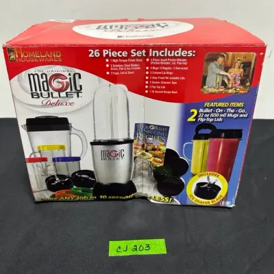 CJ203 Magic Bullet Deluxe Set 