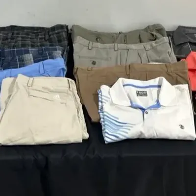 CJ156 Tee Time!  Golf Shorts And Shirts