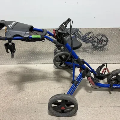 CJ141 Clicgear Blue Golf Push Cart 