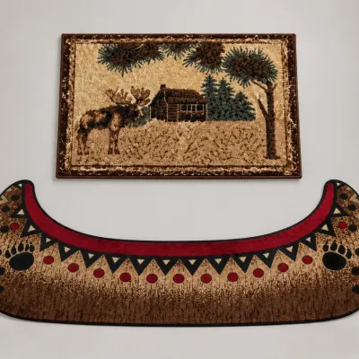 Southwestern Lodge Décor Rugs