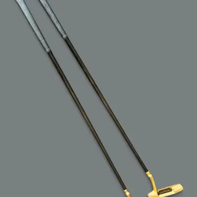 Pair of 24K Gold-Plated Golfsmith Putters – Personalized/Monogrammed