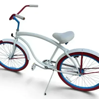 American Themed Willy Custom ESI Beach Cruiser Bicycle - 