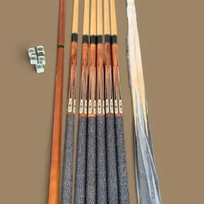 Billiard Pool Cues Collection - G-2208N Weighted Cues & TGA Sports Short Cues