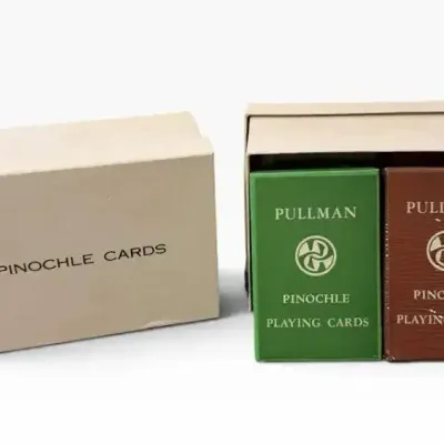 Vintage Pullman Pinochle Playing Cards – 6 Decks Lot