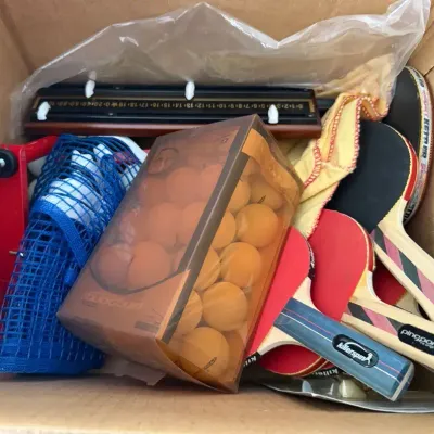 Table Tennis Paddles, Ping Pong Balls, Net & Game Accessories