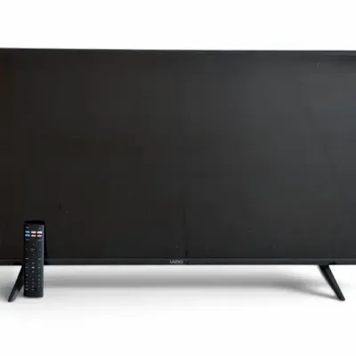 VIZIO 40” Flat Screen TV with Remote