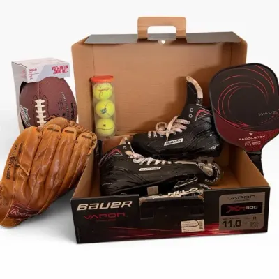 Sports Collection with Bauer Vapor Size 11 Skates