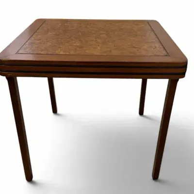 Wood Square Card & Game Table