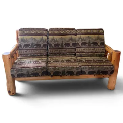 Red Cedar Amish Sofa - Cabinfield