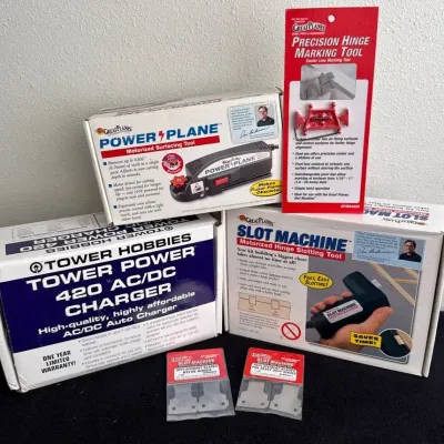 Tower Hobbies AC/DC Charger & Power Plane * NIB Motorized Slot Machine For Airplane Kits