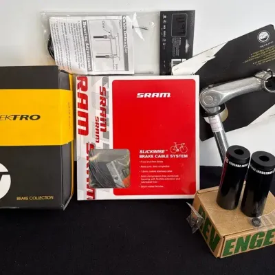 NEW TEKTRO Bike Brakes * NIB Brake Cable System, Handlebar Clamp & More 