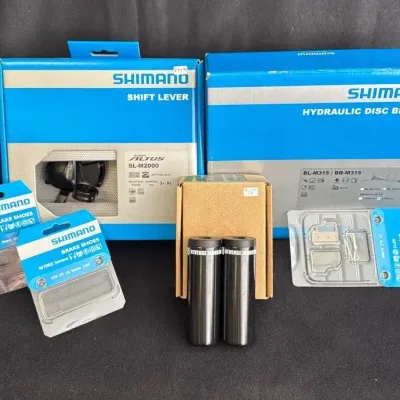 NIB SHIMANO Bicycle Supplies * Hydraulic Disc Brake & Shoes/Pads *  9 Speed Shift Lever 
