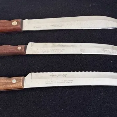 3~ CASE XX 8” Kitchen Knives * Mirad-Edge * Fantastic Quality! 
