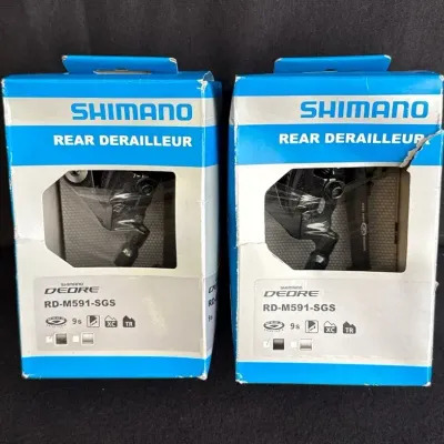 2~ NIB SHIMANO Rear Derailers * RD-M591-SGS * For 9 Speed Bicycle
